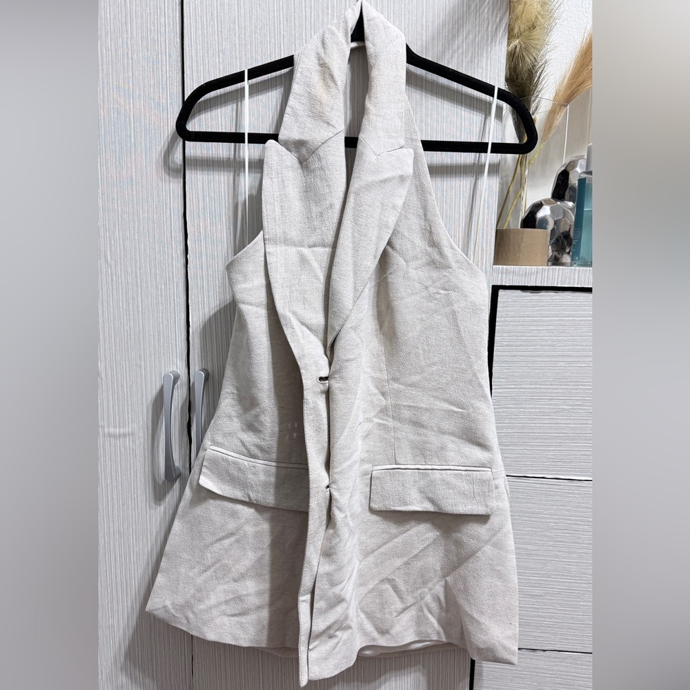 Zara Halter Vest